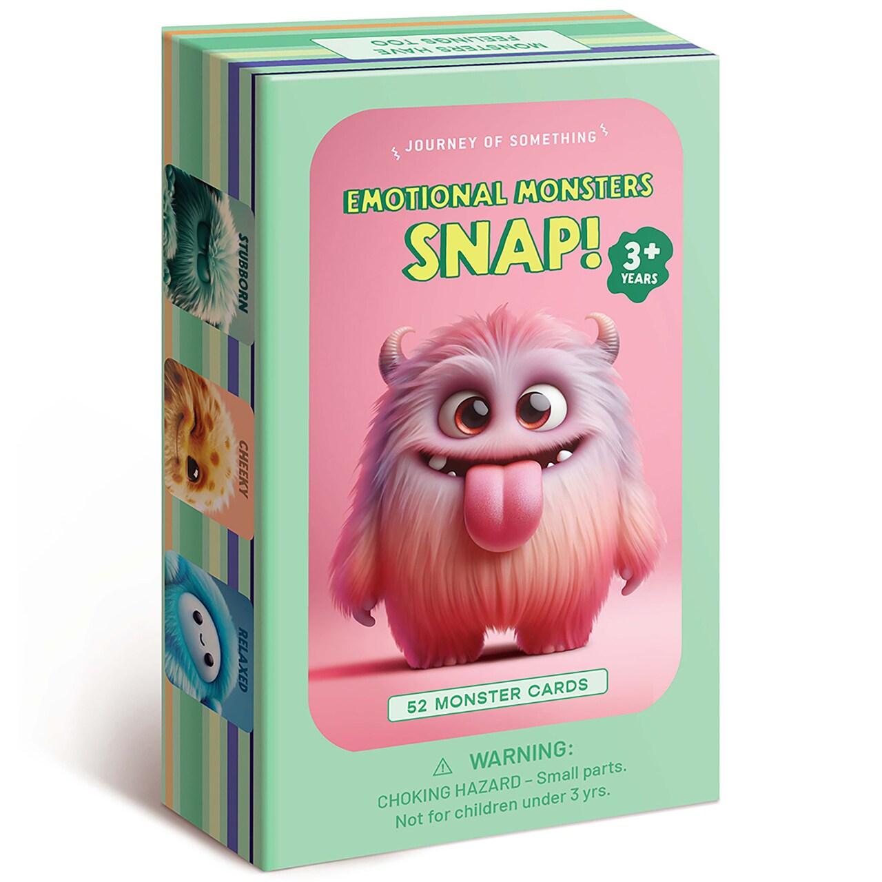 Journey of Something: Emotional Monsters Snap! - Card Game, Learn Emotions Through Play, Fun Character Illustrations, Development, Kids 3+, 2+ Player